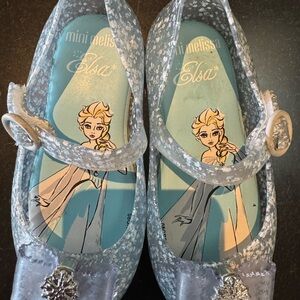 Mini Melissa Frozen Glitter Flats